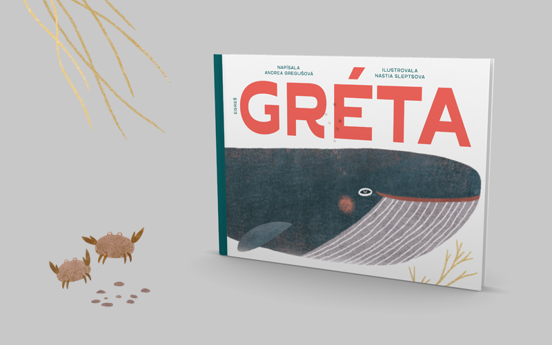 GRÉTA - detská knižka o veľrybe
