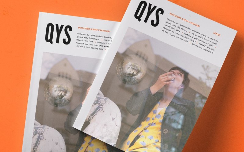 Podpora jarného čísla magazínu QYS pre LGBTI ľudí