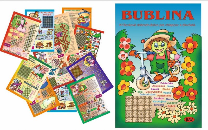BUBLINA - originálna kniha, ktorá vzdeláva deti zábavnou formou