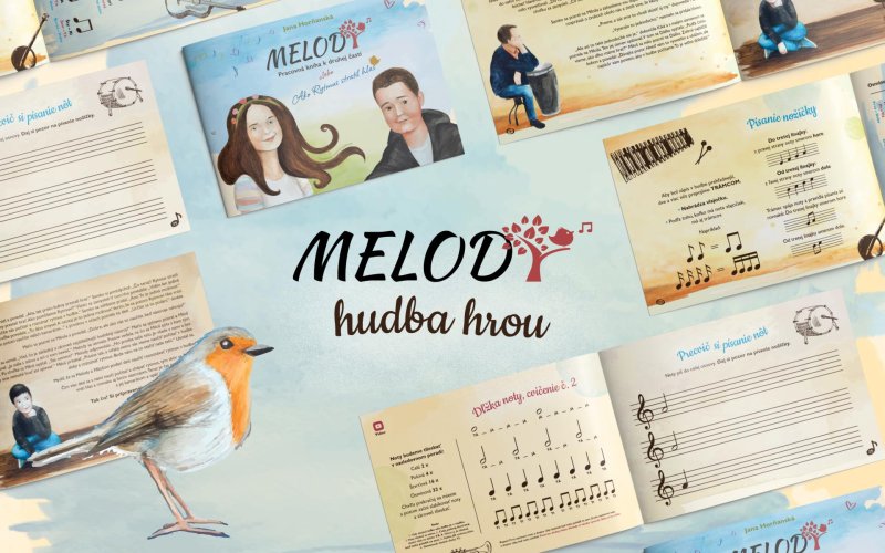 Melody - Hudba hrou, pracovná kniha k druhej časti
