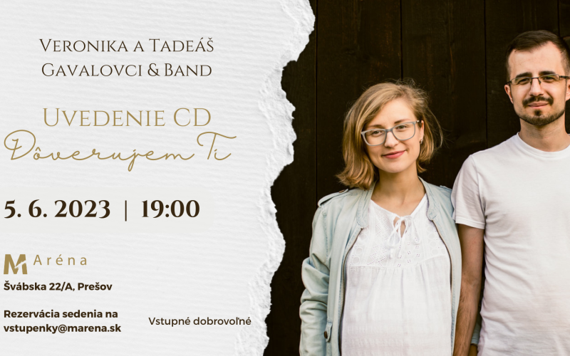 Tadeáš a Veronika Gavaloví :: CD Dôverujem Ti