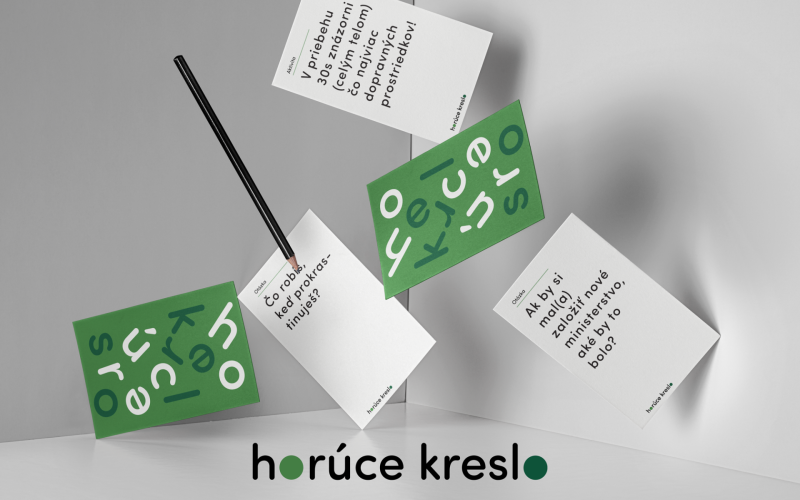 Horúce kreslo - spoločenská hra pre lepšiu komunikáciu
