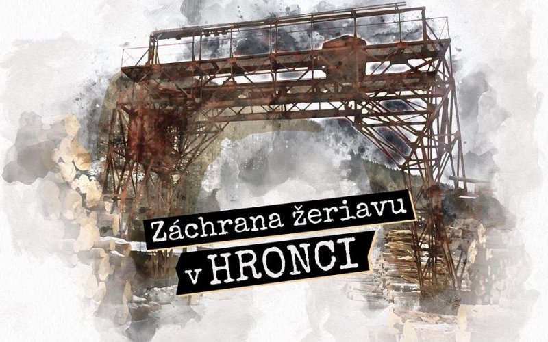 Zachráňme unikátny ŽERIAV Čiernohronskej lesnej železnice