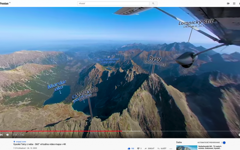 360°videomapa Nízke Tatry-zima