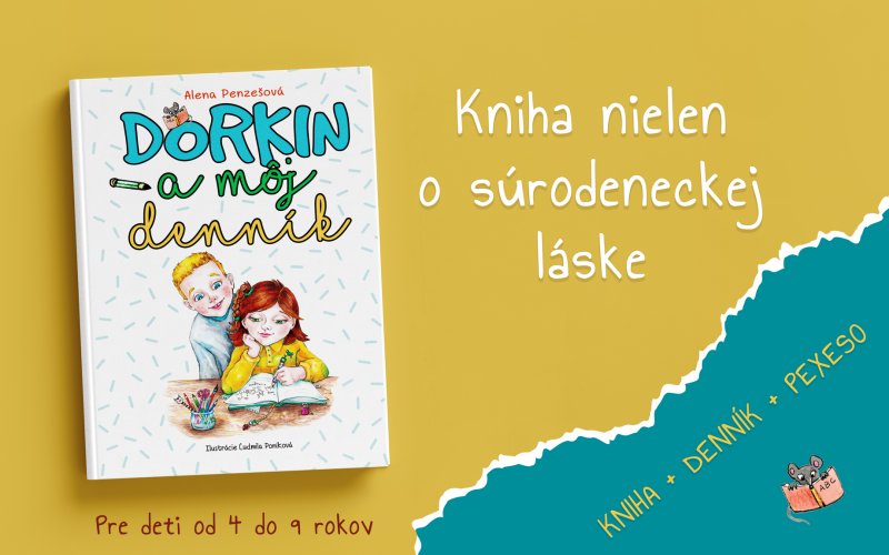DORKIN a môj denník - viac než len kniha pre DETI