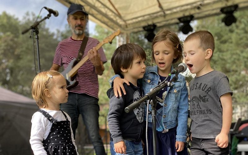 Podporte nahrávanie hudobného albumu pre deti Toddler Punk 2