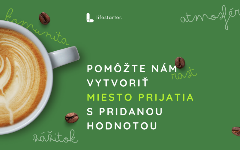 ☕Pomôžte nám uvariť viac než len kávu