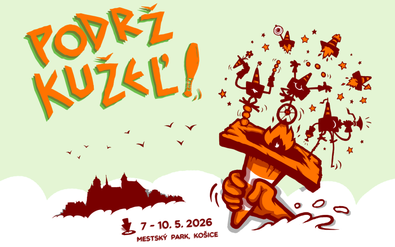 POZOR! KOŠICKÝ KUŽEĽ – verejný cirkusový festival v Košiciach