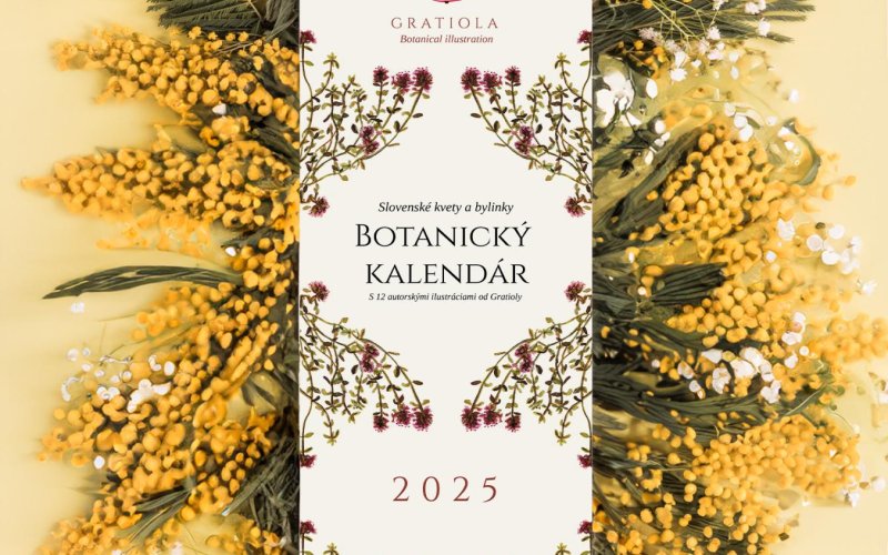 Podporte Botanický kalendár 2025