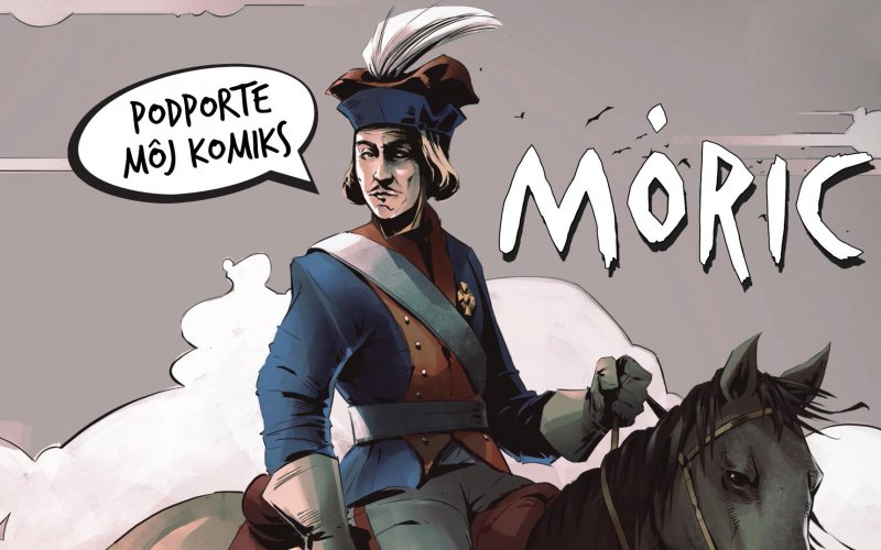 Životopisný komiks MÓRIC BEŇOVSKÝ