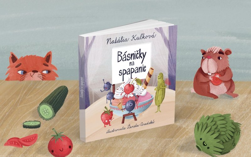 BÁSNIČKY NA SPAPANIE – vtipná knižka o chutných mňamkách pre deti
