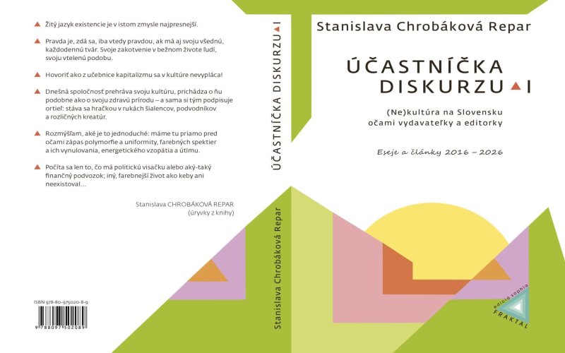 Podporte vydanie knihy: Účastníčka diskurzu I. 