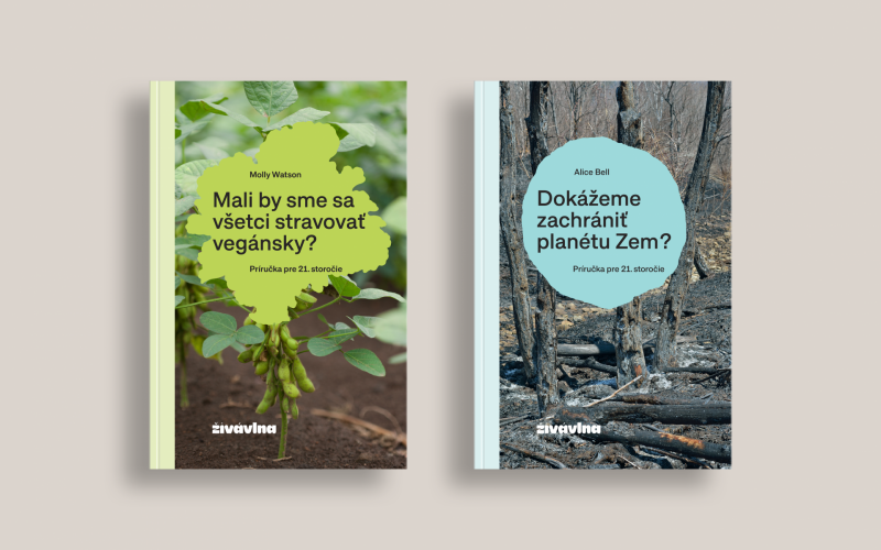 Dve nové knihy: Zachránime planétu? A mali by sme jesť vegánsky?
